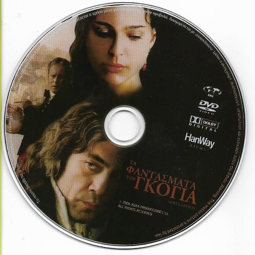 Goya's Ghosts DVD new with subtitles
