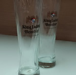 Ποτήρια μπύρας Konig Ludwig Weissbier καινούργια, πακέτο 2
