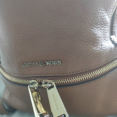 Michael Kors leather backpack bag like new
