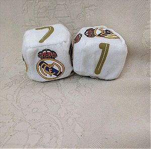 Λούτρινα ζάρια Real Madrid