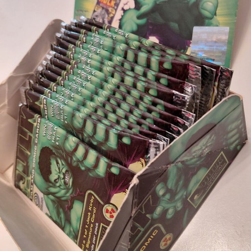 Hulk Film & Comic Cards pack of 16, 2003, Upper Deck Marvel, like new