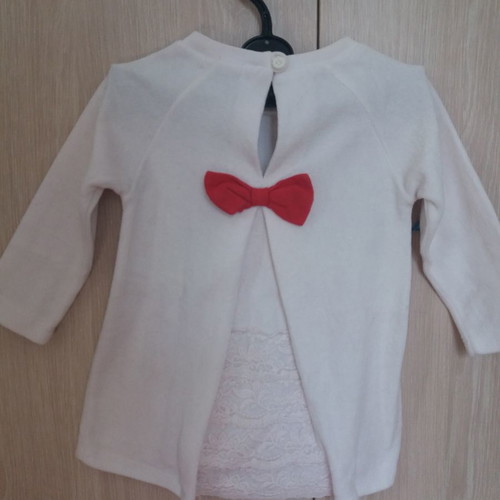 Marasil dress used 74 cm 9 months with cat design