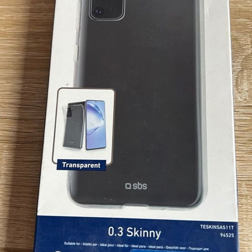 SBS Skinny Cover Transparent Silicone Case for Samsung Galaxy S20+ new