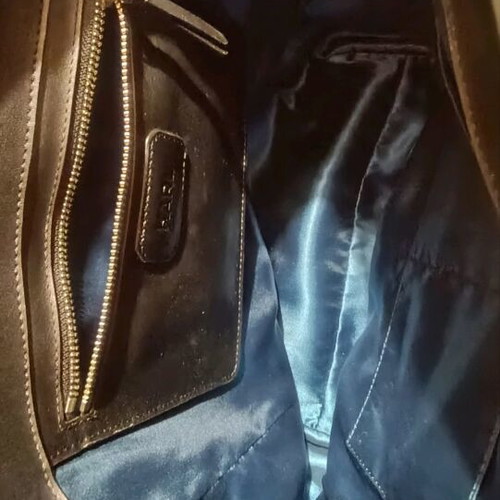 Karl Lagerfeld shoulder bag black patent leather like new