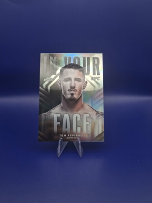 2026 Topps Chrome UFC #IYF-1 Tom Aspinall In Your Face card new