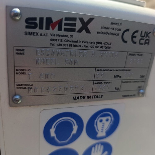 Simex T600 wheel model 2025 like new