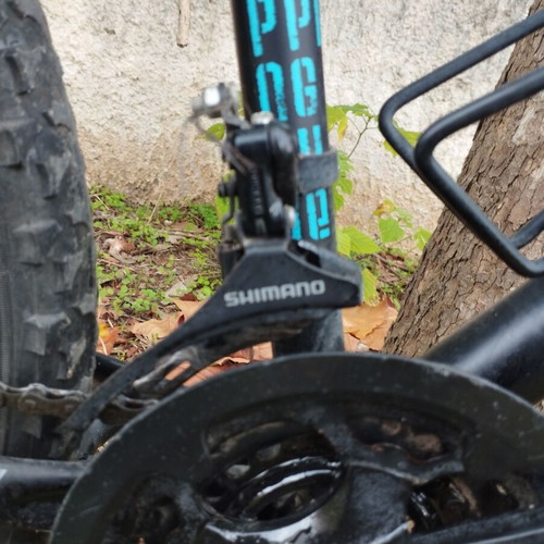 Clermont Tribal Mountain Bike used, 24 inch wheel, Shimano XT gears