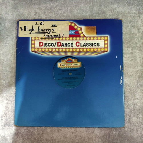 Evelyn Thomas High Energy 12'' Vinyl Maxi Single used, electronic