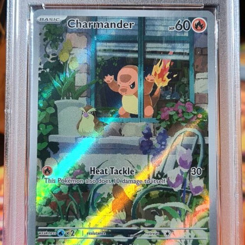 Charmander Scarlet & Violet Black Star -  550,00 - Vendora.cy