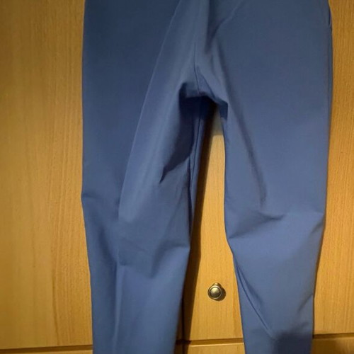 Enzzo blue cotton chino cigarette pants like new, size XS