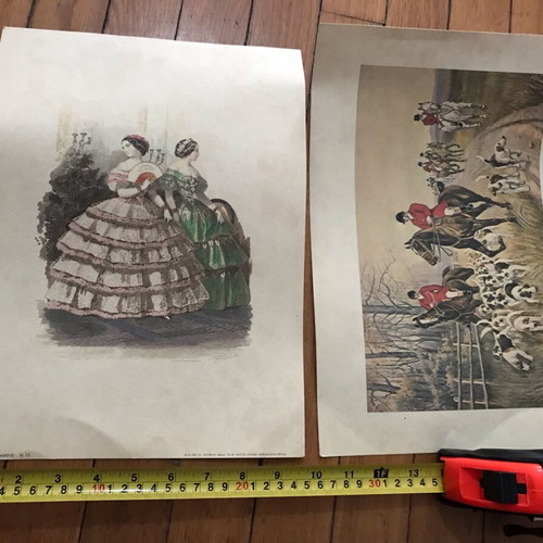 Art and photography prints like new, set of 9 pieces