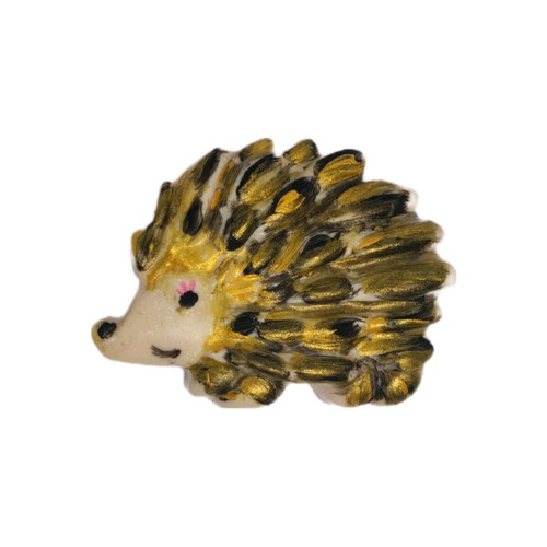 Handmade decorative aromatic soap hedgehog shape