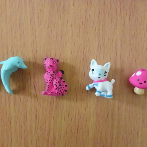 Zapf Lil Snap Creation charm figures like new