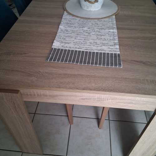 Sonoma dining table 1.50×0.90×0.76 m