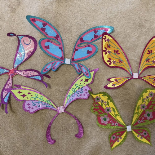 Winx Club 5 Original Rainbow 2009 Believix Dolls - Bloom, Flora, Stella, Musa, Tecna