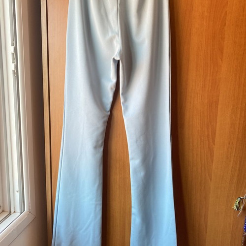 Blue flare pants, size S