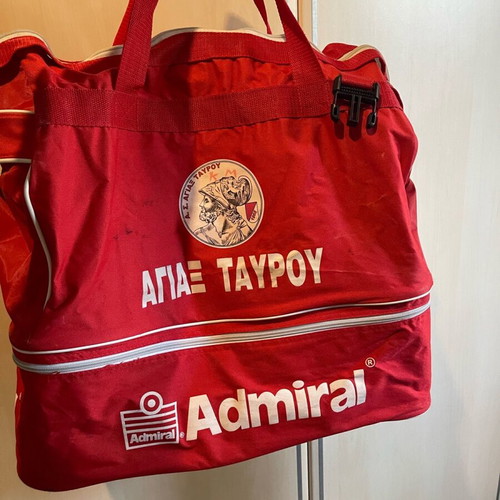 Admiral football travel bag used