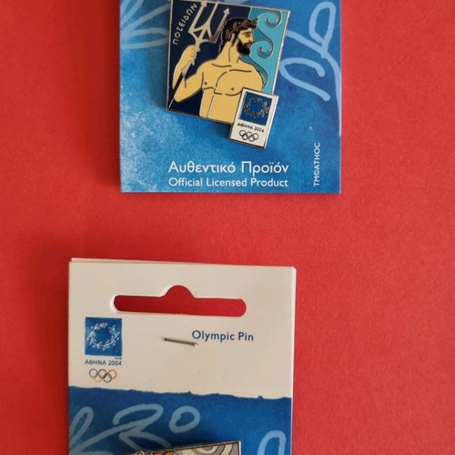 Pins Athens 2004 The Twelve Gods of Olympus set, new
