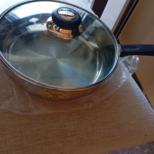 Solingen cookware set of 7 stainless steel pots