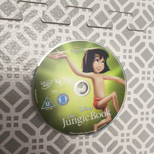 The Jungle Book Disney DVD like new without dubbing