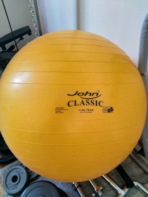 Exercise ball used 75cm