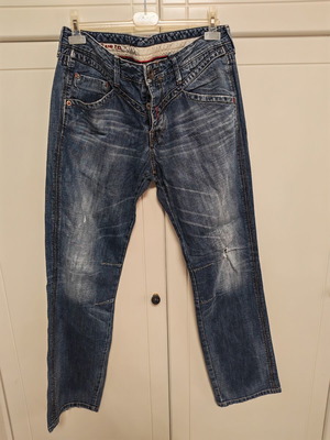 Staff Co. Denim Pants size 34 like new, blue