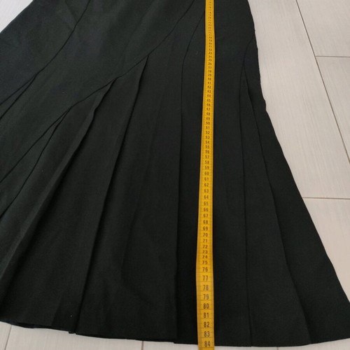 Women's Vintage Pleated Skirt Black Like New XS/S