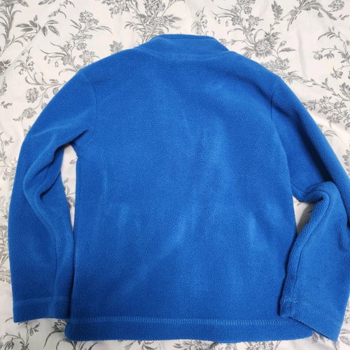 Fleece jacket with zipper used, size 4-5 (104/110cm)