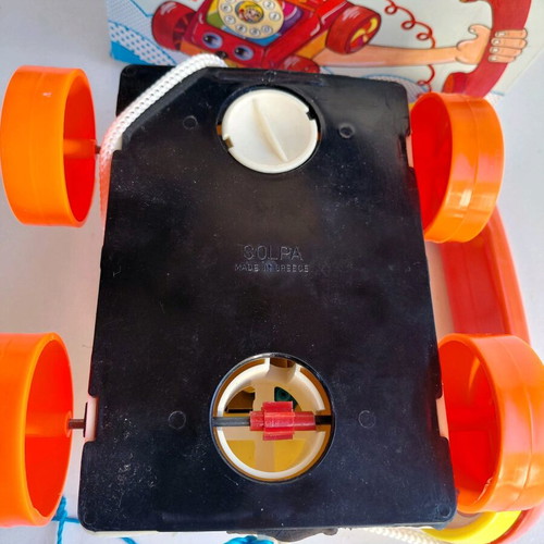 Happy Solpa Toy Phone from 1970s, new condition
