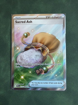 Pokémon TCG Sacred Ash card new, ultra rare 115/088