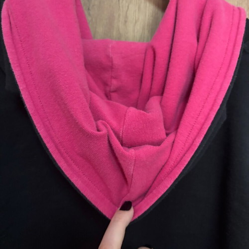 Body move jacket used XXL with large hood and broken zipper