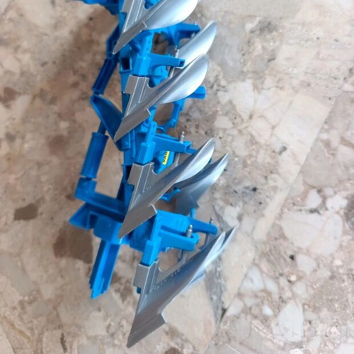 Bruder plow and cultivator used toy