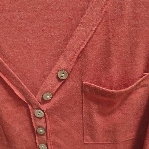 Sleeveless blouse red like new, size XL