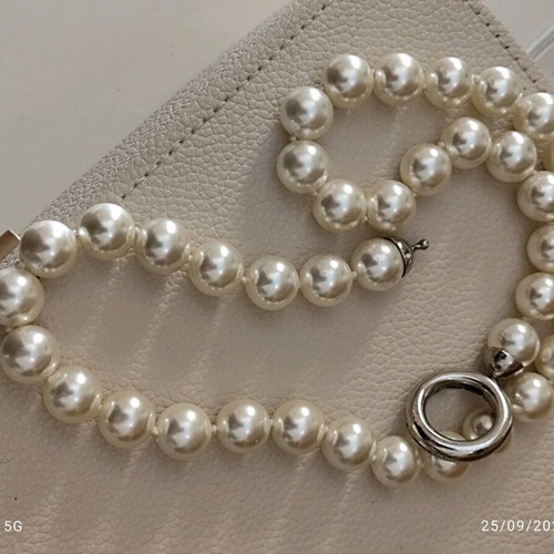 Pearl necklace Majorca like new with silver clasp