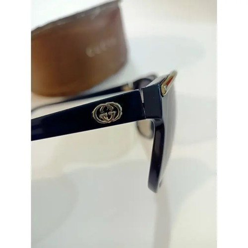 Gucci GG3155/S vintage sunglasses used, black and blue