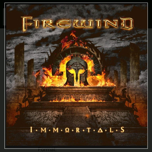 Firewind Immortals vinyl LP album signed mint
