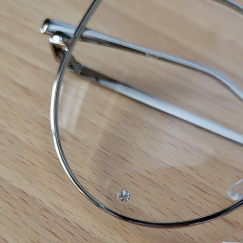 Cat eye glasses transparent new