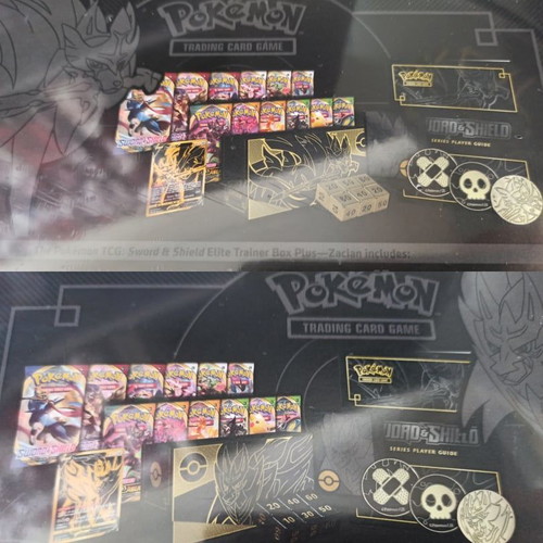 Pokemon TCG Elite Trainer Boxes new, Crown Zenith and Sword & Shield Plus