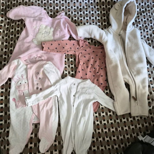 Baby rompers like new from 1 month