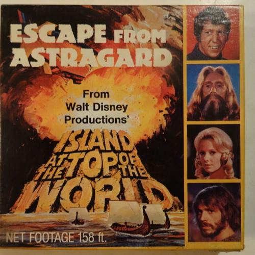 Super 8mm Escape From Astragard color sound film like new