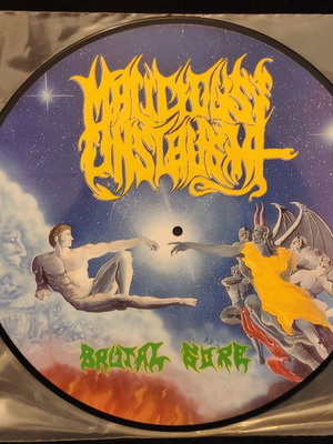 Malicious Onslaught Brutal Gore Picture Disk μεταχειρισμένο, metal