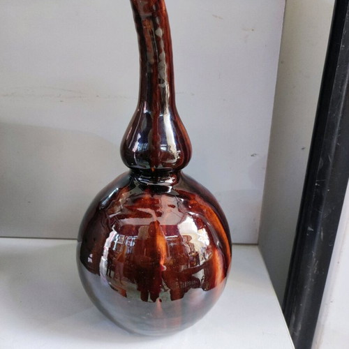 Ceramic pumpkin used Marousi style without cracks 29 cm