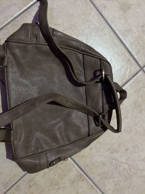 Brown backpack