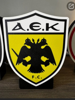 AEK LED Lightbox καινούργιο, 3D εκτυπωμένο διακοσμητικό