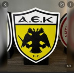 AEK LED Lightbox καινούργιο, 3D εκτυπωμένο διακοσμητικό