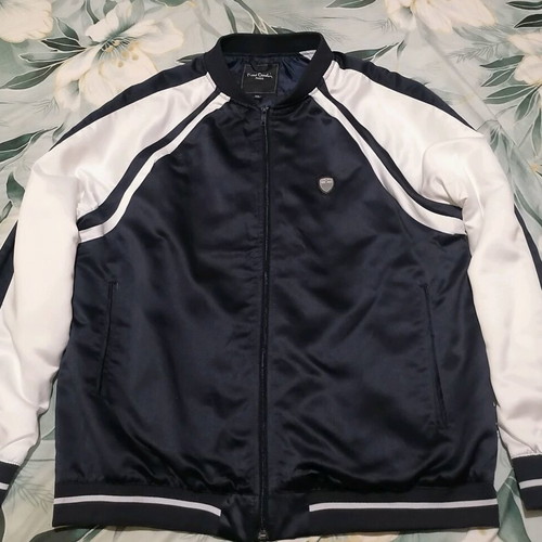 Pierre Cardin fall jacket like new, size XXL, white and blue