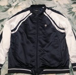 Pierre Cardin fall jacket like new, size XXL, white and blue