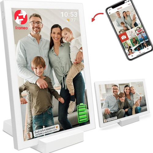 Frameo 10.1-Inch WiFi Digital Photo Frame new with 5000mAh Battery and 32GB Storage