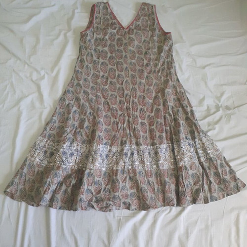 Dream summer dress size S, like new, multicolor