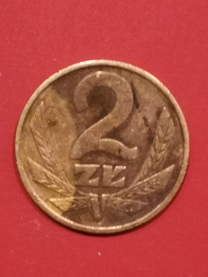 Νόμισμα Πολωνίας 2 Ζλότι 1976 μεταχειρισμένο, ορείχαλκος